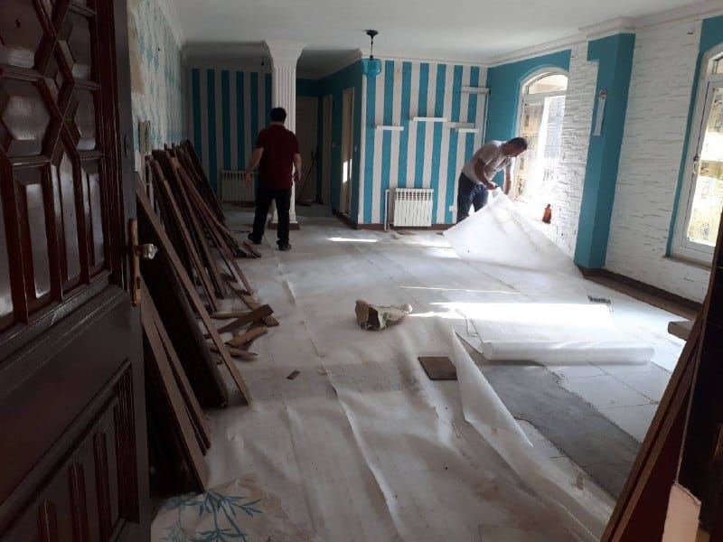 بازسازی ویلا