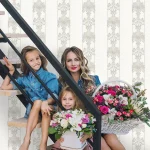 کاغذ دیواری دخترانه