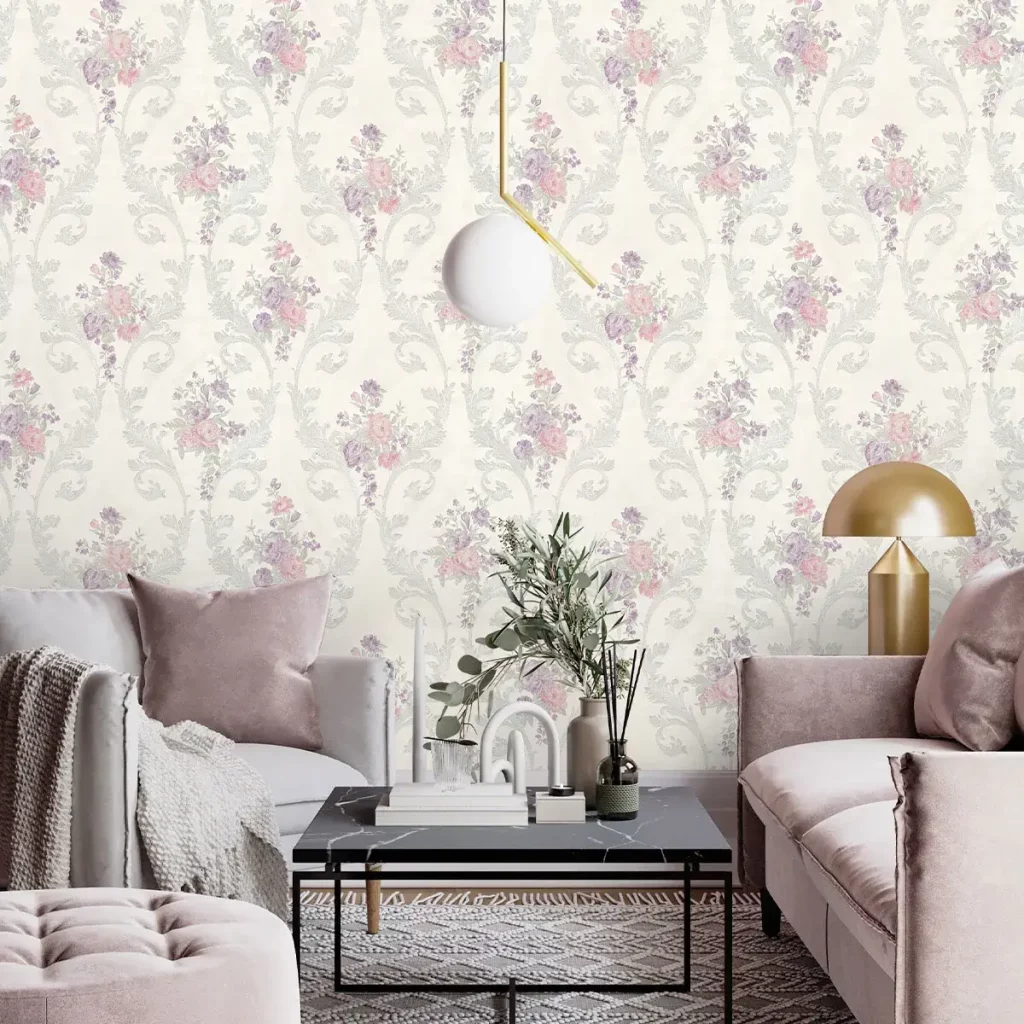 رنگ کاغذ دیواری برای خانه کوچک