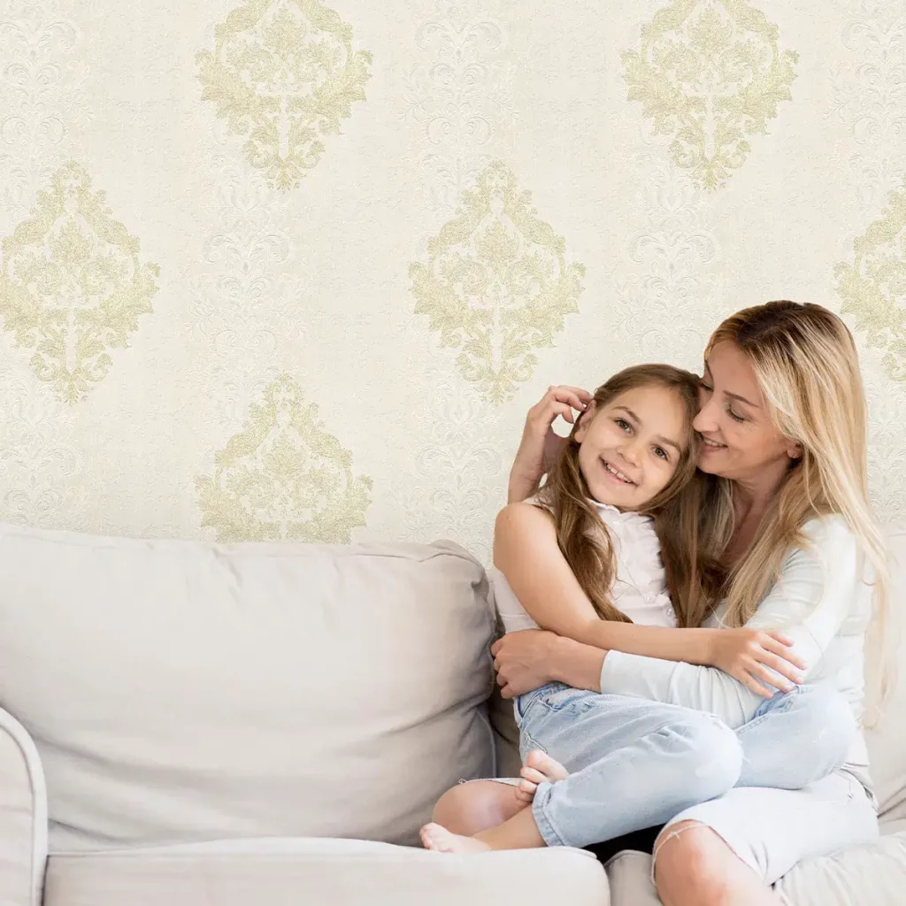 چه الگویی برای کاغذ دیواری پذیرایی مناسب است