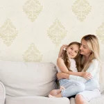 چه الگویی برای کاغذ دیواری پذیرایی مناسب است