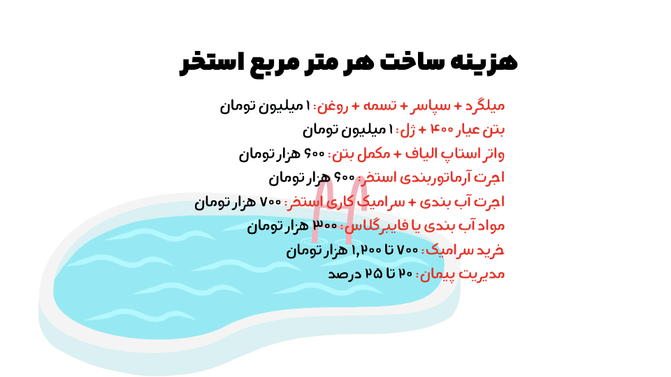 ساخت استخر در گیلان 10 قیمت ساخت استخر در گیلان